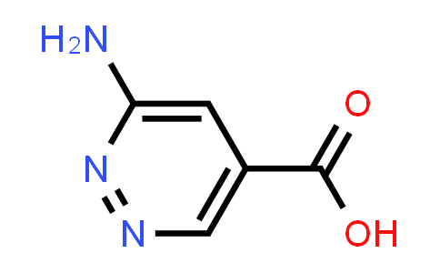CAS No. 1242458-49-6, 6-Aminopyridazine-4-carboxylic acid