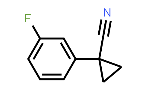 CAS No. 124276-55-7, 1-(3-Fluorophenyl)cyclopropanecarbonitrile