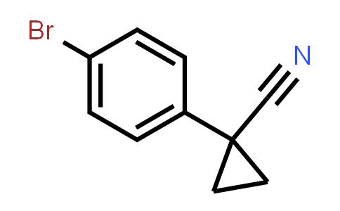 CAS No. 124276-67-1, 1-(4-Bromophenyl)cyclopropanecarbonitrile