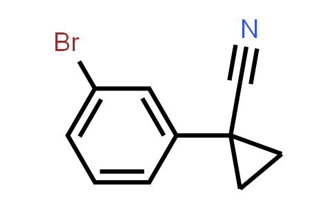 CAS No. 124276-83-1, 1-(3-Bromophenyl)cyclopropanecarbonitrile