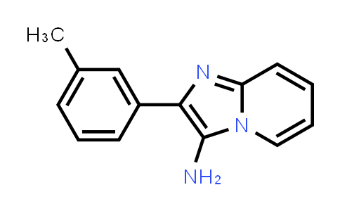 CAS No. 1242886-45-8, 2-(3-Methylphenyl)imidazo[1,2-a]pyridin-3-amine