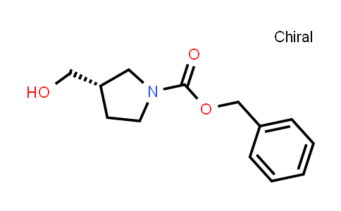 CAS No. 124391-76-0, (S)-Benzyl 3-(hydroxymethyl)pyrrolidine-1-carboxylate