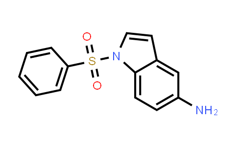 CAS No. 124400-52-8, 1-(Phenylsulfonyl)-1H-indol-5-amine