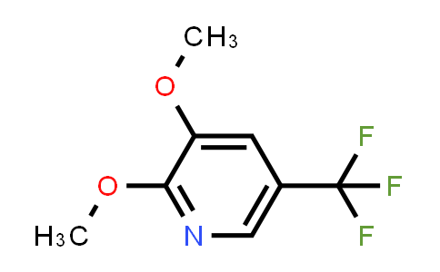 CAS No. 124432-61-7, 2,3-Dimethoxy-5-(trifluoromethyl)pyridine