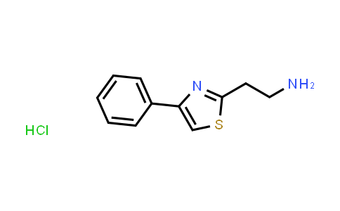 CAS No. 124534-88-9, [2-(4-Phenyl-1,3-thiazol-2-yl)ethyl]amine hydrochloride