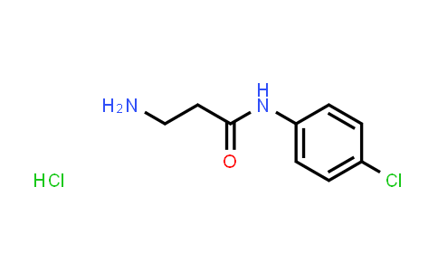 CAS No. 1245568-68-6, 3-Amino-N-(4-chlorophenyl)propanamide hydrochloride