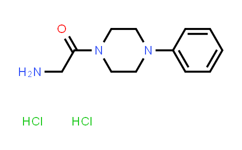 CAS No. 1245568-82-4, 2-Amino-1-(4-phenylpiperazin-1-yl)ethan-1-one dihydrochloride