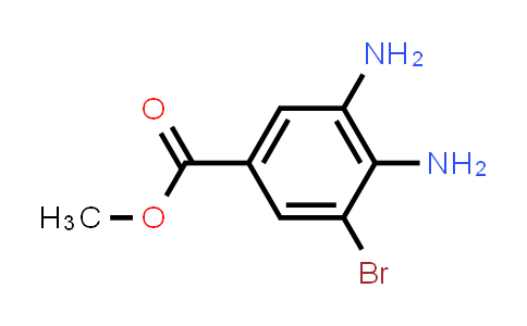 CAS No. 1245643-11-1, Methyl 3,4-diamino-5-bromobenzoate