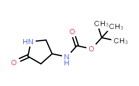 CAS No. 1245648-84-3, tert-Butyl (5-oxopyrrolidin-3-yl)carbamate