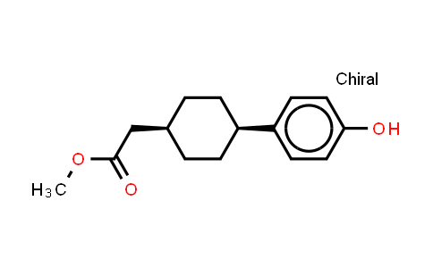 CAS No. 1245708-07-9, Methyl 2-((1S,4S)-4-(4-hydroxyphenyl)cyclohexyl)acetate