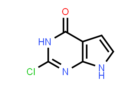 CAS No. 1245811-22-6, 2-Chloro-3H,4H,7H-pyrrolo[2,3-d]pyrimidin-4-one