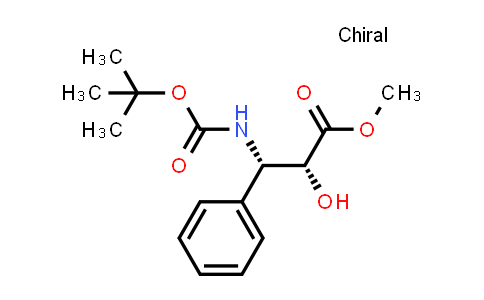 CAS No. 124605-42-1, Methyl (2R,3S)-3-(tert-butoxycarbonylamino)-2-hydroxy-3-phenylpropionate