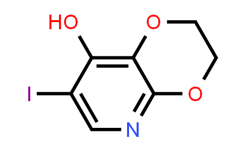 CAS No. 1246088-40-3, 7-Iodo-2,3-dihydro-[1,4]dioxino[2,3-b]pyridin-8-ol