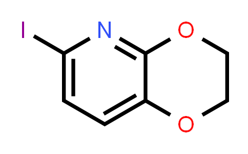 CAS No. 1246088-42-5, 6-Iodo-2,3-dihydro-[1,4]dioxino[2,3-b]pyridine