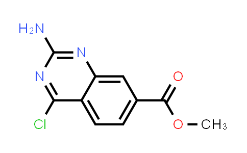CAS No. 1246209-90-4, Methyl 2-amino-4-chloroquinazoline-7-carboxylate