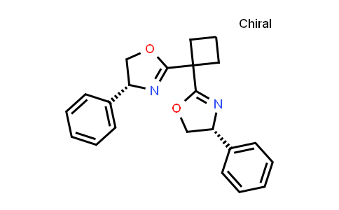 CAS No. 1246401-48-8, (4R,4'R)-2,2'-Cyclobutylidenebis[4,5-dihydro-4-phenyloxazole]