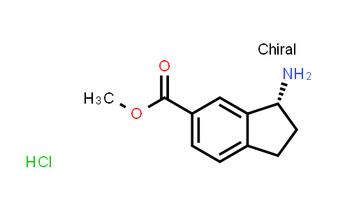 CAS No. 1246509-67-0, (3R)-3-Amino-2,3-dihydro-1H-indene-5-carboxylic acid methyl ester hydrochloride