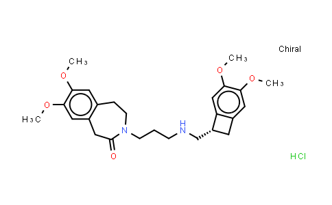 CAS No. 1246638-08-3, Ivabradine metabolite N-Demethyl Ivabradine (hydrochloride)