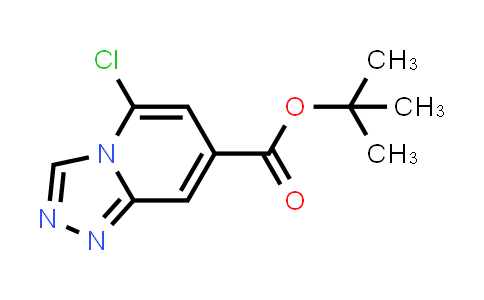 CAS No. 1246759-50-1, tert-Butyl 5-chloro-[1,2,4]triazolo[4,3-a]pyridine-7-carboxylate