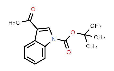 CAS No. 124688-00-2, tert-Butyl 3-acetyl-1H-indole-1-carboxylate