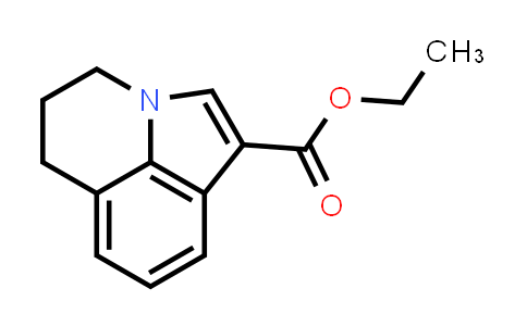 CAS No. 124730-53-6, Ethyl 5,6-dihydro-4H-pyrrolo[3,2,1-ij]quinoline-1-carboxylate