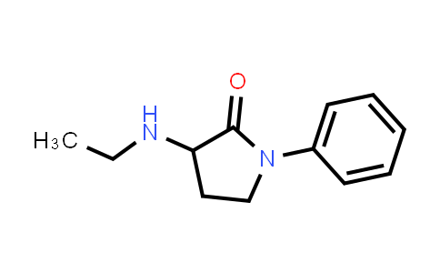 CAS No. 1247375-74-1, 3-(Ethylamino)-1-phenylpyrrolidin-2-one