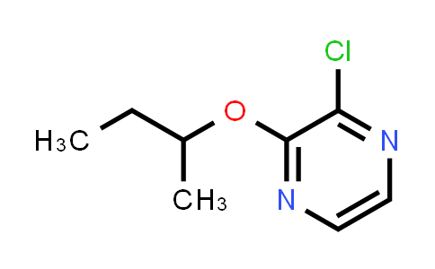 CAS No. 1247532-74-6, 2-(Butan-2-yloxy)-3-chloropyrazine