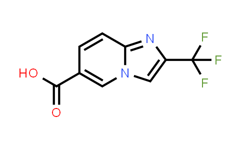 CAS No. 1247585-85-8, 2-(Trifluoromethyl)imidazo[1,2-a]pyridine-6-carboxylic acid