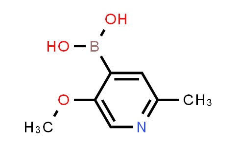 CAS No. 1247667-11-3, (5-Methoxy-2-methylpyridin-4-yl)boronic acid