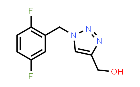 CAS No. 1247690-54-5, (1-(2,5-Difluorobenzyl)-1H-1,2,3-triazol-4-yl)methanol