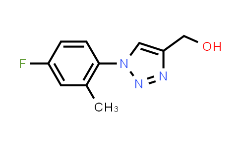 CAS No. 1247731-80-1, [1-(4-Fluoro-2-methylphenyl)-1H-1,2,3-triazol-4-yl]methanol