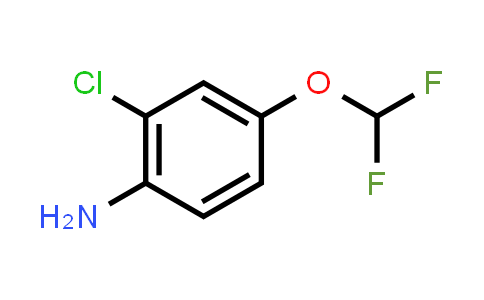 CAS No. 1247745-21-6, 2-Chloro-4-(difluoromethoxy)aniline