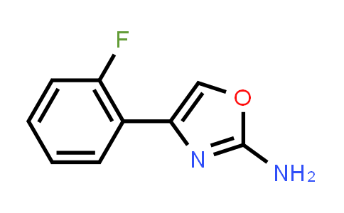 CAS No. 1247986-89-5, 4-(2-Fluorophenyl)oxazol-2-amine