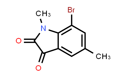 CAS No. 124807-89-2, 7-Bromo-1,5-dimethyl-1H-indole-2,3-dione