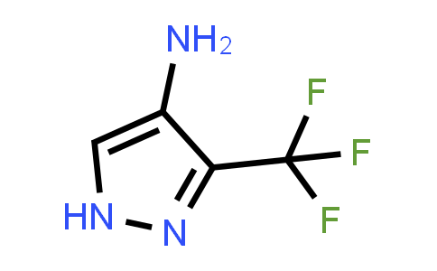 CAS No. 1248452-50-7, 3-(Trifluoromethyl)-1H-pyrazol-4-amine