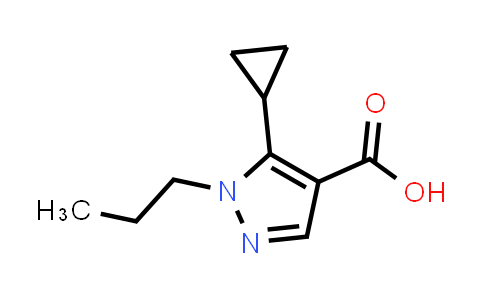 CAS No. 1248463-84-4, 5-Cyclopropyl-1-propyl-1H-pyrazole-4-carboxylic acid