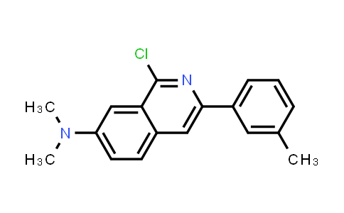 CAS No. 1248621-84-2, 1-Chloro-N,N-dimethyl-3-m-tolylisoquinolin-7-amine