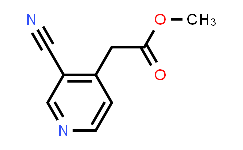 CAS No. 124870-33-3, Methyl 2-(3-cyanopyridin-4-yl)acetate