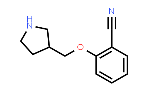 CAS No. 1248786-95-9, 2-(Pyrrolidin-3-ylmethoxy)benzonitrile