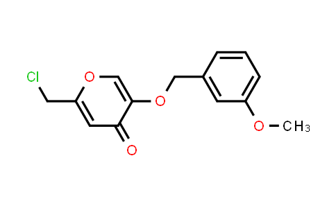 CAS No. 1248907-44-9, 2-(Chloromethyl)-5-[(3-methoxybenzyl)oxy]-4H-pyran-4-one