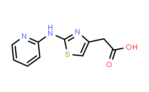 CAS No. 1248907-66-5, [2-(Pyridin-2-ylamino)-1,3-thiazol-4-yl]acetic acid