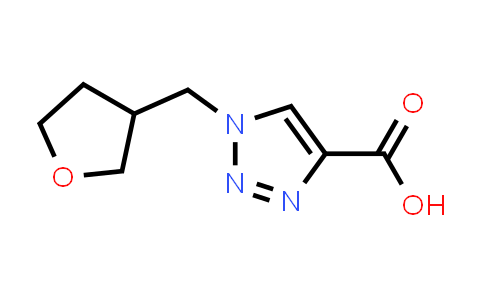 CAS No. 1248946-64-6, 1-[(Oxolan-3-yl)methyl]-1H-1,2,3-triazole-4-carboxylic acid