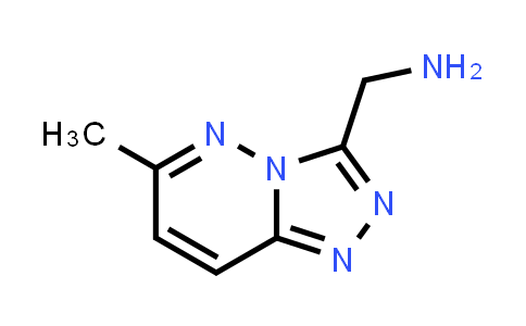 CAS No. 1249222-34-1, (6-Methyl-[1,2,4]triazolo[4,3-b]pyridazin-3-yl)methanamine