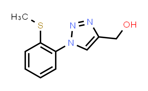 CAS No. 1249284-59-0, (1-(2-(Methylthio)phenyl)-1H-1,2,3-triazol-4-yl)methanol