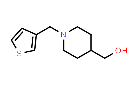 CAS No. 1249314-74-6, (1-(Thiophen-3-ylmethyl)piperidin-4-yl)methanol