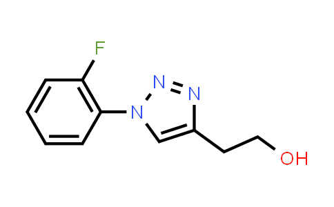 CAS No. 1249410-88-5, 2-[1-(2-Fluorophenyl)-1H-1,2,3-triazol-4-yl]ethan-1-ol