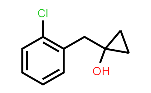CAS No. 1249457-49-5, 1-[(2-Chlorophenyl)methyl]cyclopropan-1-ol