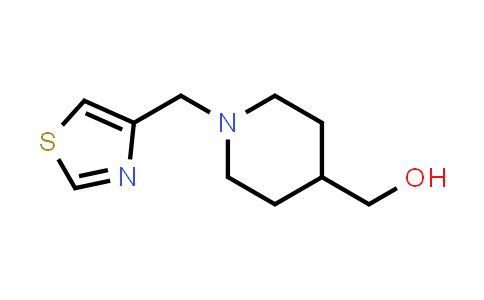CAS No. 1249588-01-9, (1-(Thiazol-4-ylmethyl)piperidin-4-yl)methanol