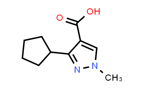 CAS No. 1249606-57-2, 3-Cyclopentyl-1-methyl-1H-pyrazole-4-carboxylic acid