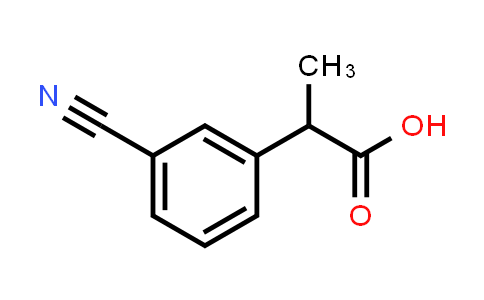 CAS No. 1249725-52-7, Benzeneacetic acid, 3-cyano-α-methyl-